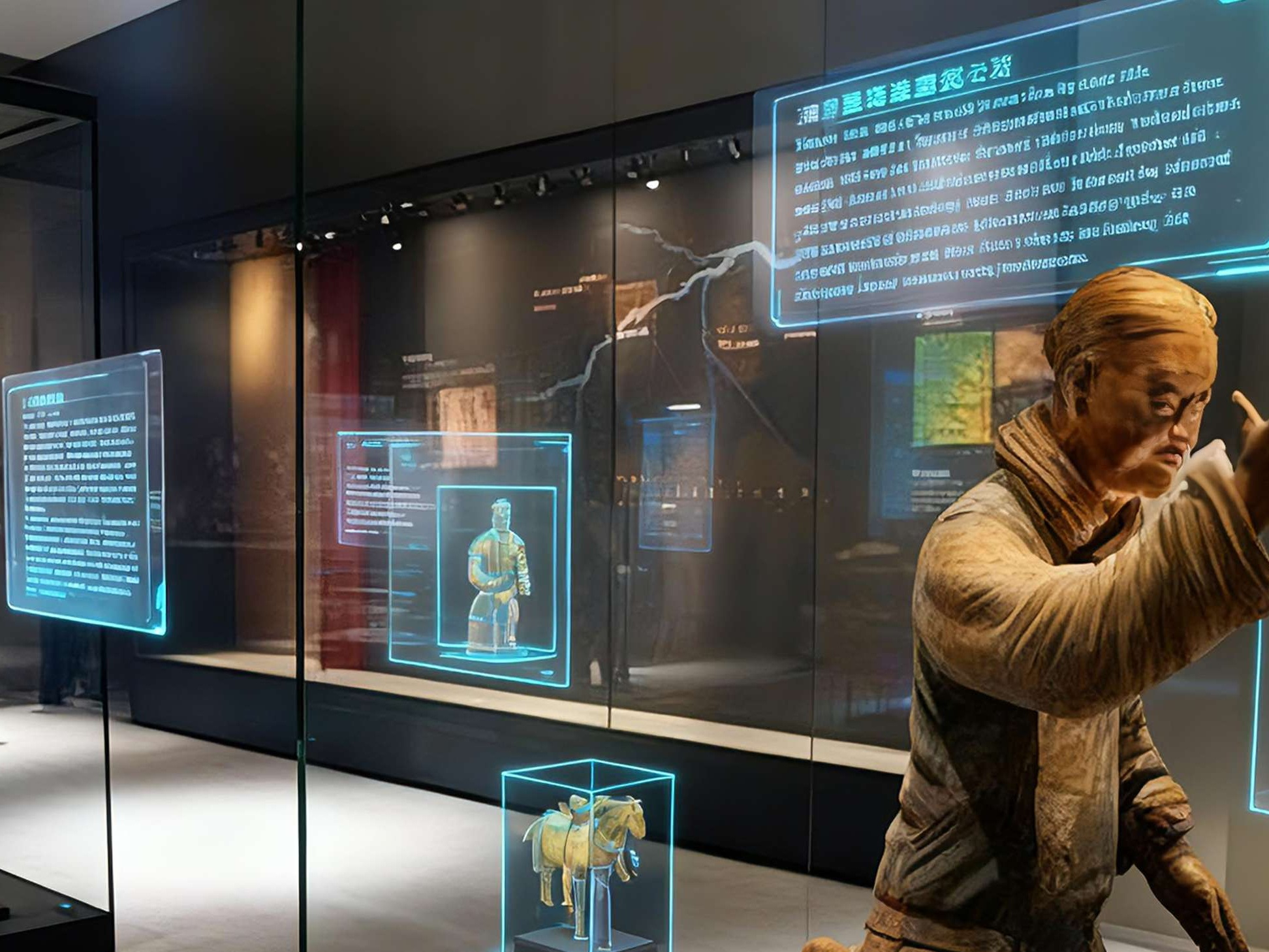 辰显MicroLED透明屏